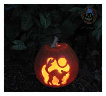 Halloween Jack-o-Lantern Glass Etching Stencils: Build a Scary Face