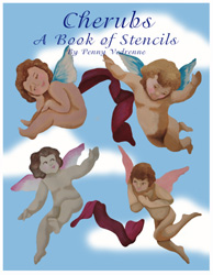 Cherubs Book of Stencils from www.all-about-stencils.com