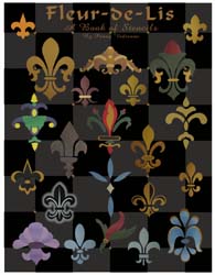 Fleur de lis Stencil Book from www.all-about-stencils.com