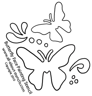Butterfly Stencils For Garden And Summer Theme Art Plus Free Printable Stencils