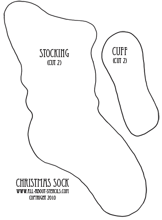 Free Pattern and Directions to Sew a Christmas Stocking