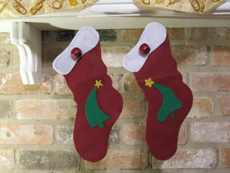 Christmas Stocking from All-About-Stencils