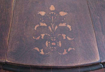 My Stenciled Gate Leg Table Top