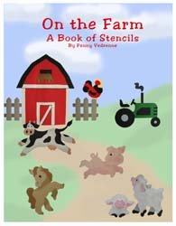 Farm Animal Stencils Book from All-About-Stencils.com