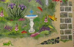 Garden Rug Stencils from All-About-Stencils.com