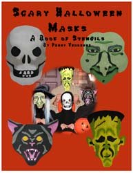 Scary Halloween Masks Stencil Book from www.all-about-stencils.com