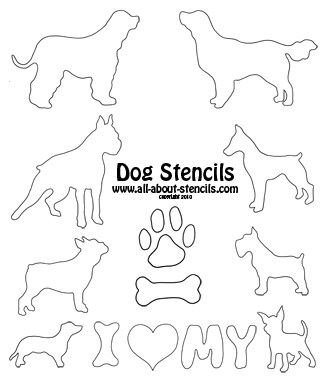 Doggy Stencils, Cat Stencils, Neat Stencils and Countless Cost-free image relating to Printable Dog Stencils identify Doggy Stencils, Cat Stencils, Interesting Stencils and Plenty of Free of charge