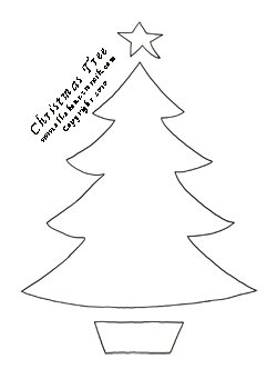 Christmas Tree Stencil from All-About-Stencils.com