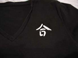Harmony Symbol Stencil on T Shirt from www.all-about-stencils.com